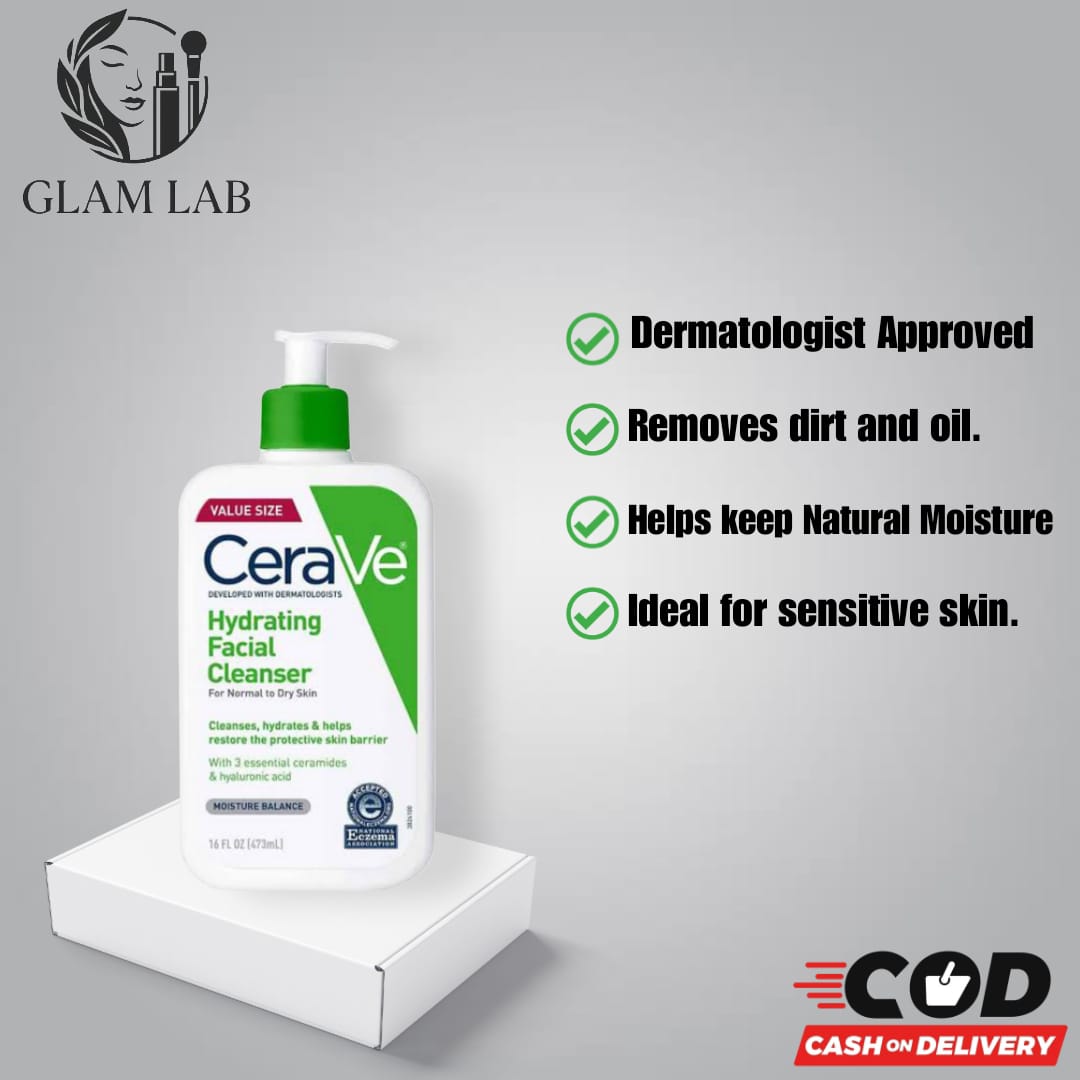 CeraVe Hydrating Facial Cleanser 236 Ml