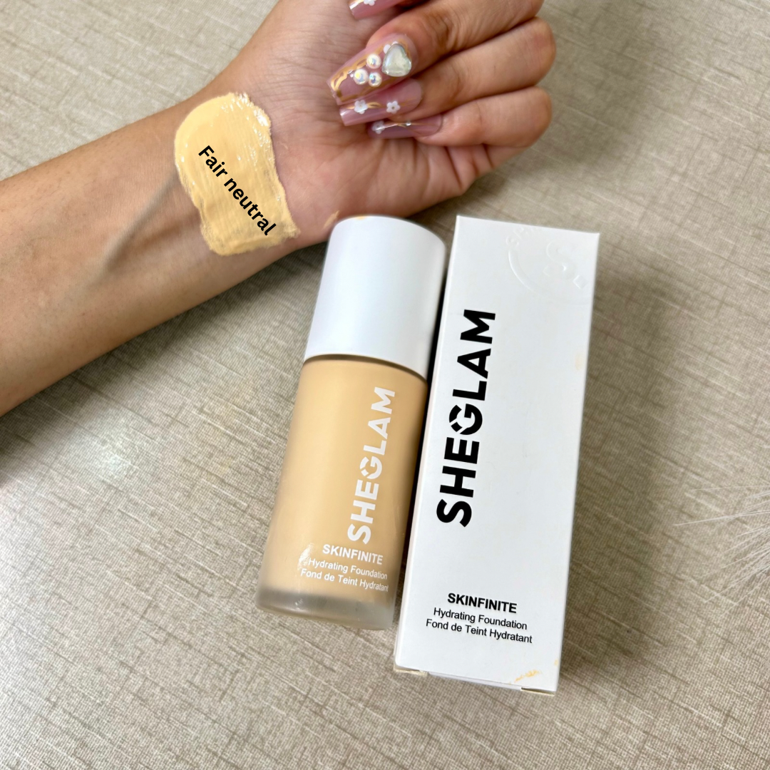 SheGlam Skinfinite Hydrating Foundation – 40ml