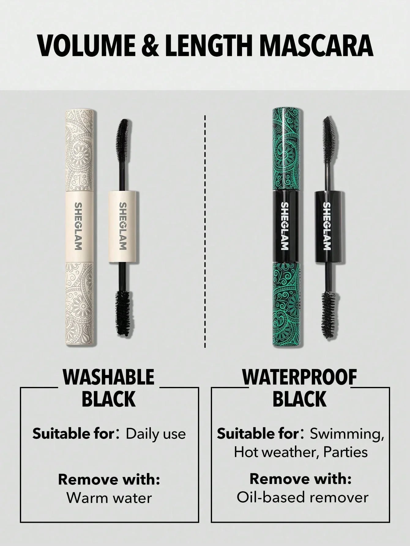 SheGlam All-in-One Volume & Length Mascara