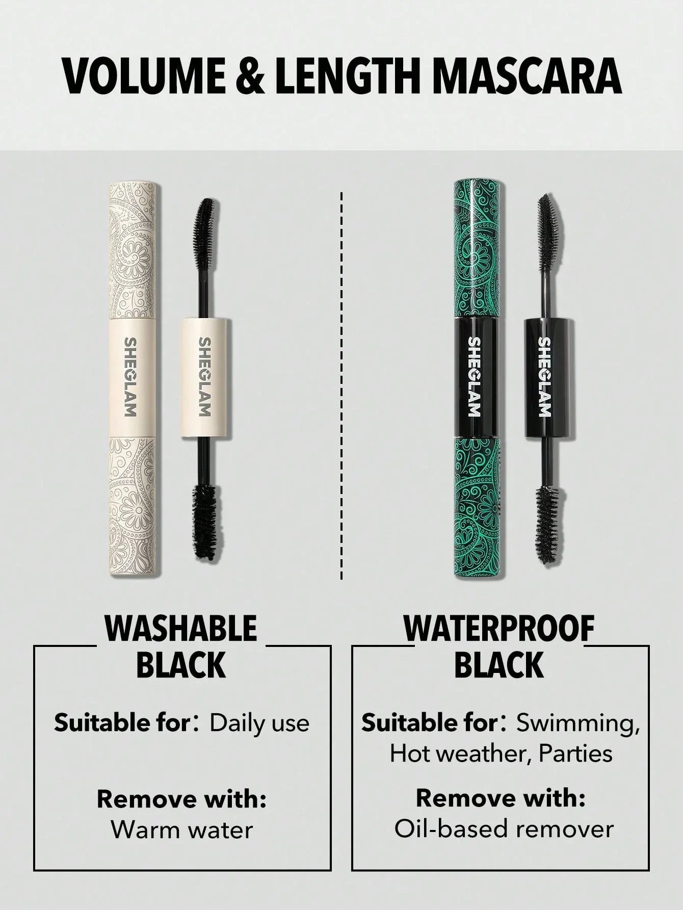 SheGlam All-in-One Volume & Length Mascara