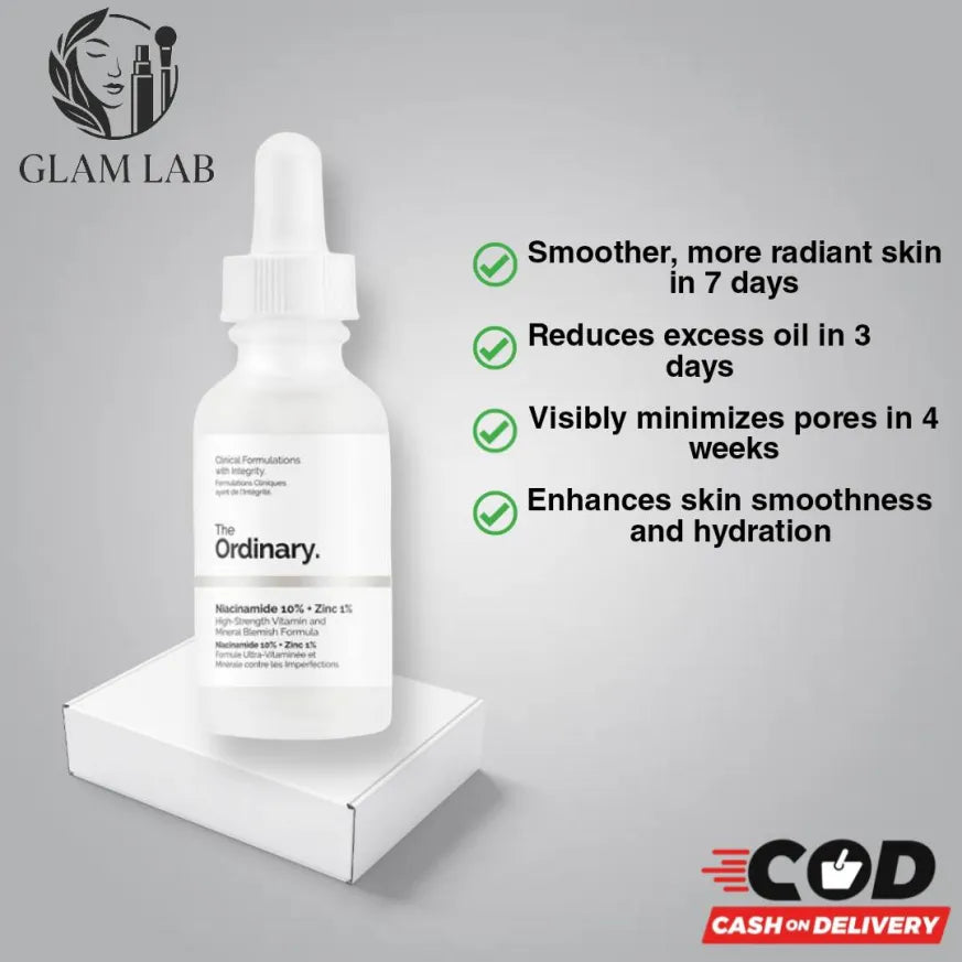 The Ordinary Niacinamide 10% + Zinc 1% Serum